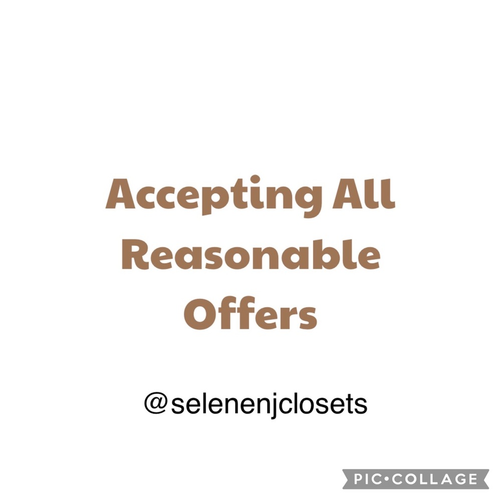 Accepting all reasonable offers